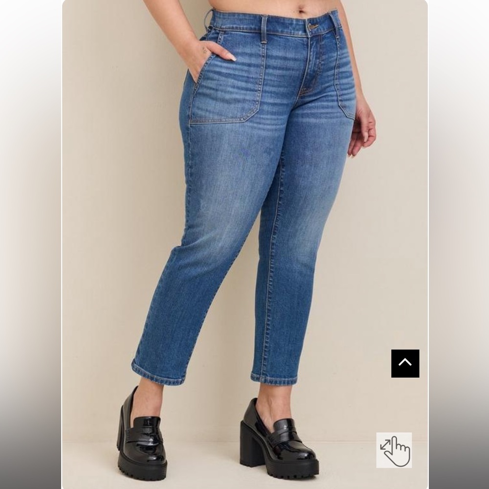 COPY - Torrid Jeans, Brand new with tag, size 12 regular, perfect boyfriend ank…